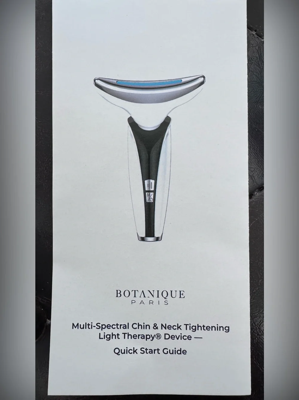 Botanique Paris Multi-Spectral Chin & Neck Tightening Light Therapy Device